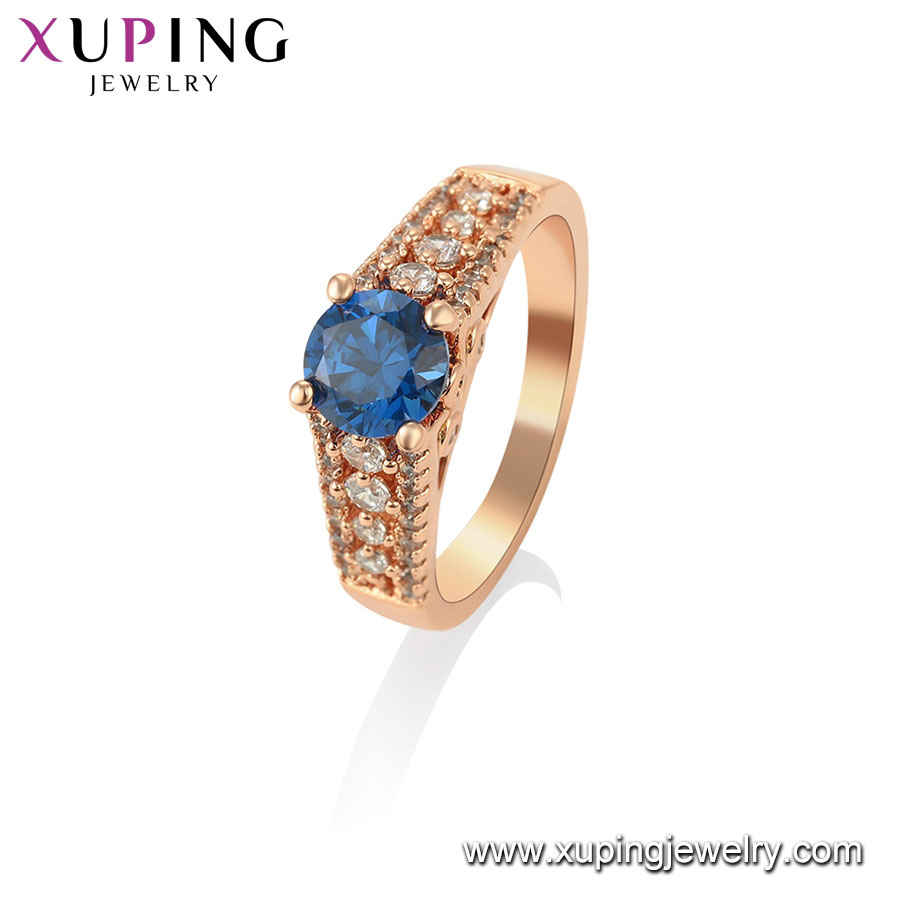 15576 Latest Xuping Fashion 18K Gold Color Ring with Love Word