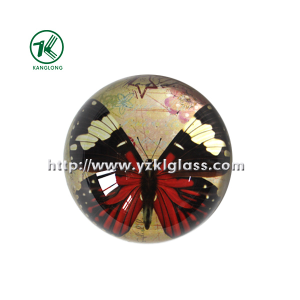 Color Glass Cartoon Paperweight by SGS (KL140308-1C)