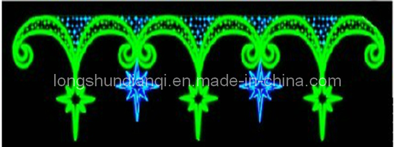 4*0.95m LED Street Decoration 2D Motif Light