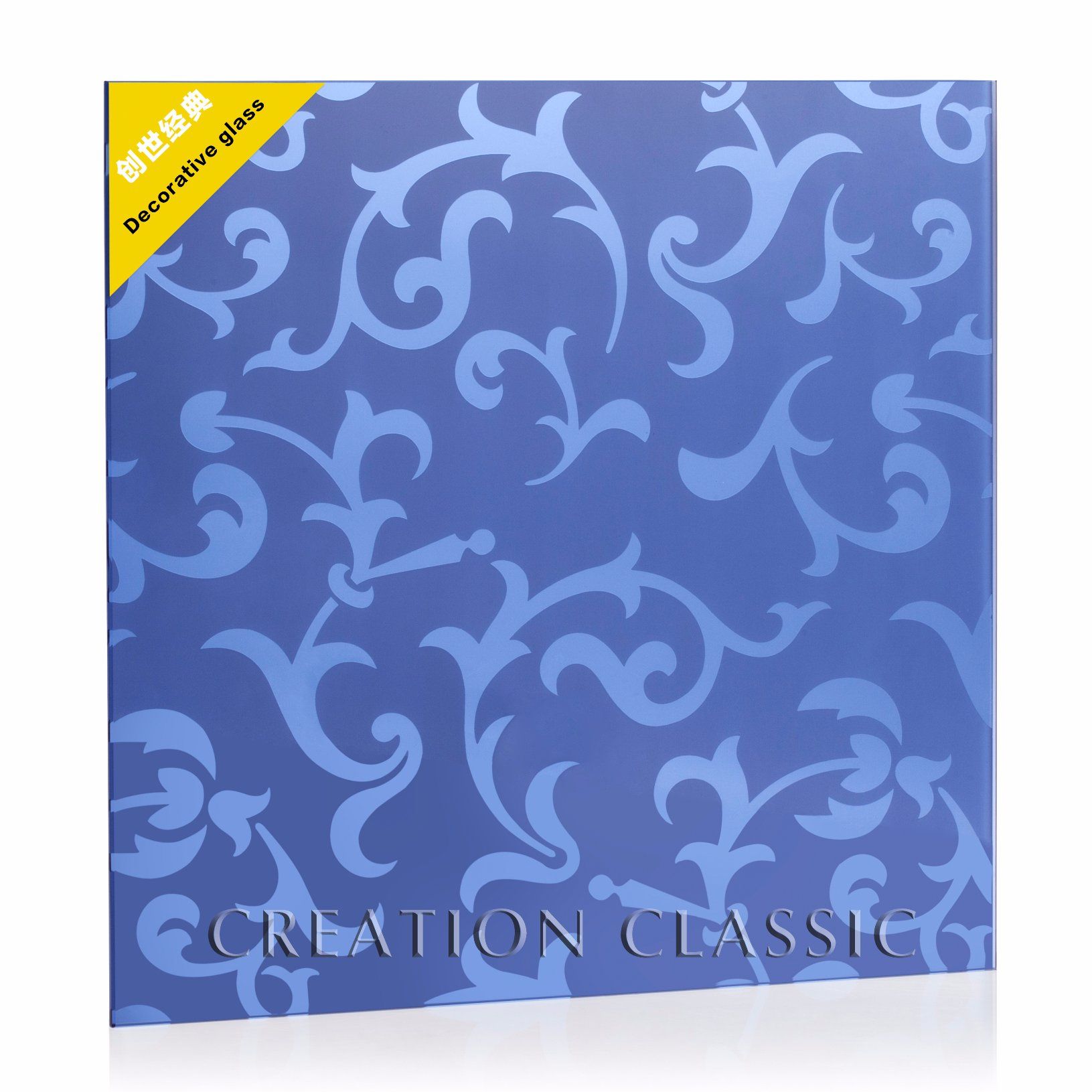 4mm Decorative Mirror Glass of Colored Patterned