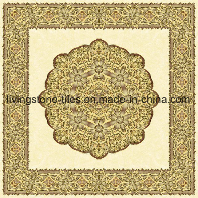 4 in 1 Golden Carpet Designs Puzzle Tiles for Meeting Room