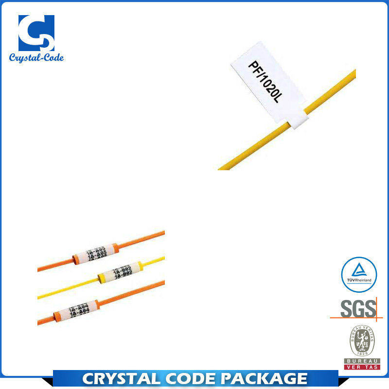 Custom Adhesive Print Warranty Cable Label Sticker