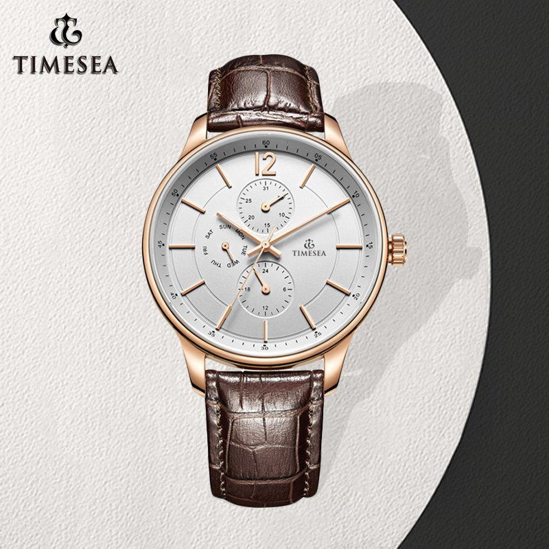 Luxury Swiss Chronograph Mens Watch on Sale Stainless Steel Wrist Watch for Men 72848