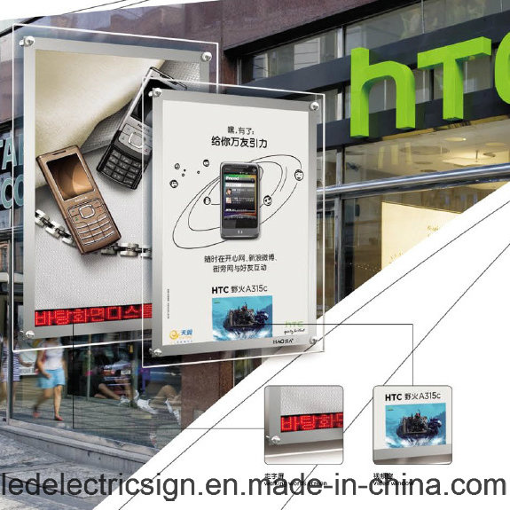 Crystal Frame Advertising LED Display Board