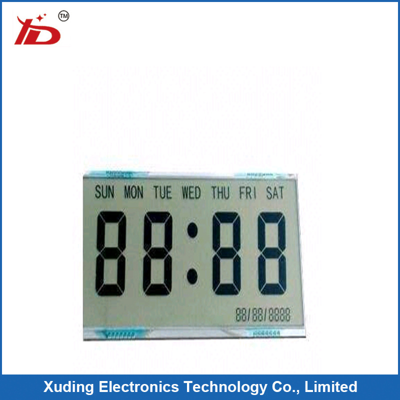 Tn LCD with Pin Connector Background for LCM Gray Green