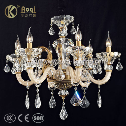 Classic Fashion Glass Candle Lamp (AQ20038-6)