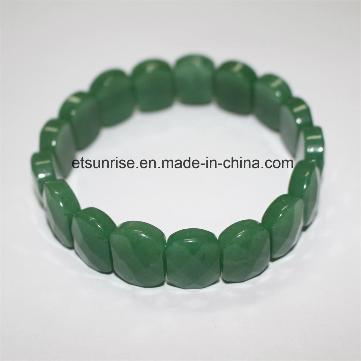 Semi Precious Stone Crystal Beaded Faceted Bracelet Bangle Jewellery