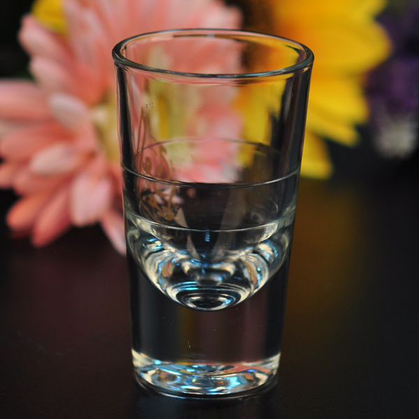 3 Oz Tall Shot Glass with Heavy Bottom