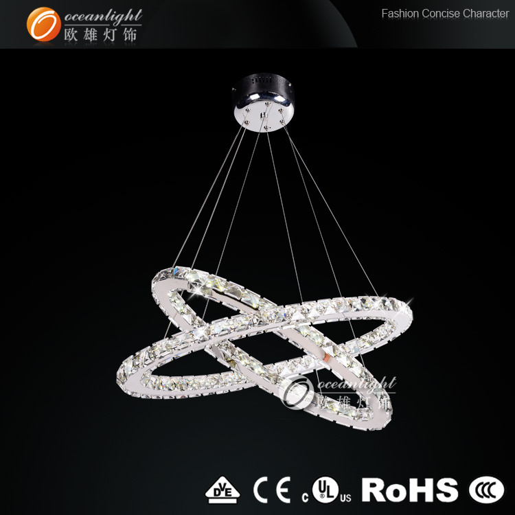 Round Ring Crystals LED Chips LED Chandelier Om88090d