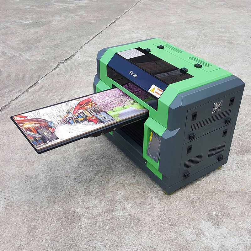 Digital UV Flatbed Phone Case Printer with White UV Ink