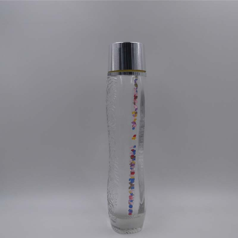 Clear Glass Liquor Bottle Wine Bottle Vodka Bottle 700ml