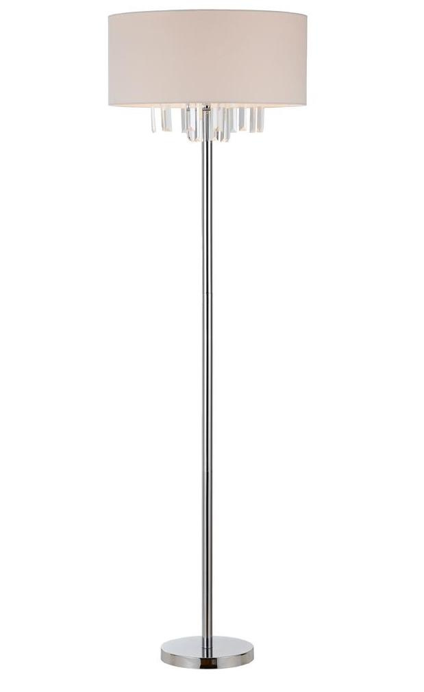 Floor Lamp with Fabric Shade (WHF-885)