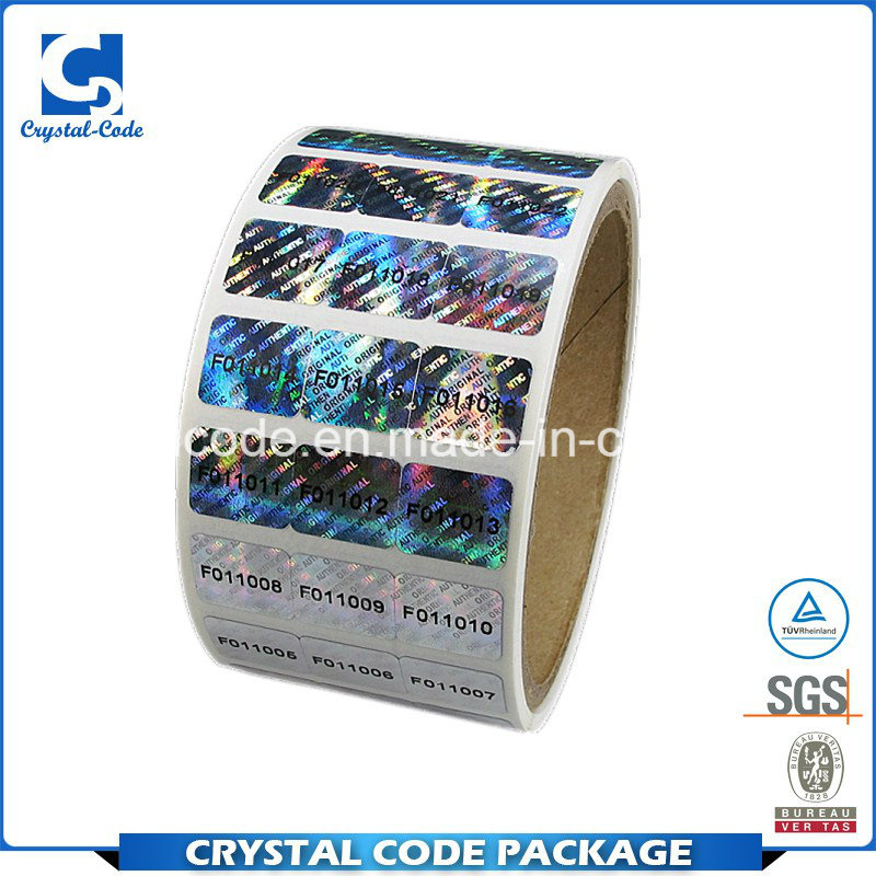 Eco Friendly Holographic Stickers Labels