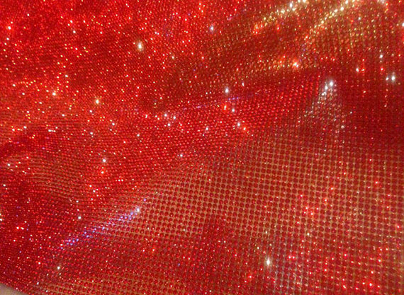 Newest Hot Fix Rhinestone Mesh with 24*40