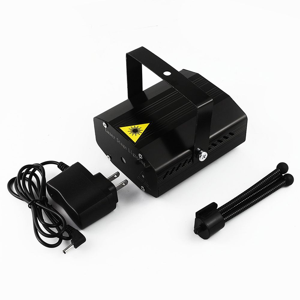 Aluminum Alloy Sound Christmas Green Laser Stage Lighting