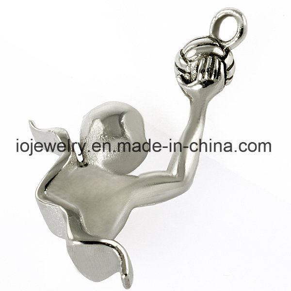 Sports Style Cheap Metal Player Charms