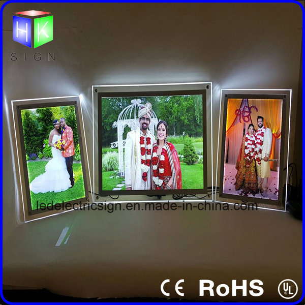 Double Side Crystal Slim Light Box LED Display