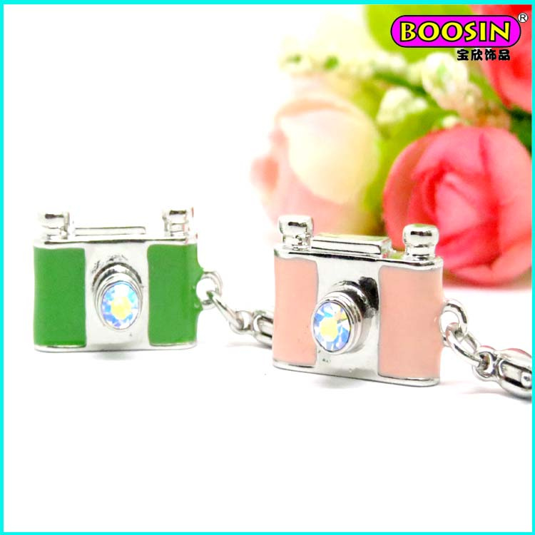 Guangzhou Factory Fancy Enamel Camera Charm Wholesale