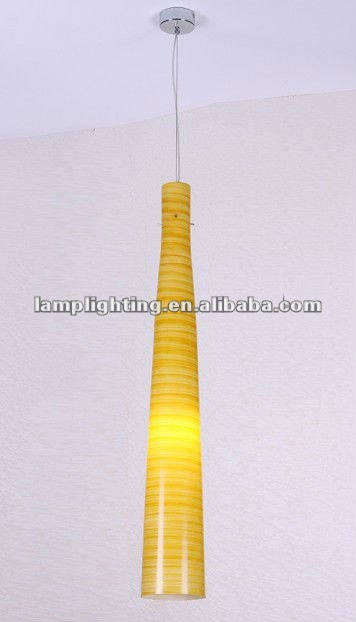 Popular Hotel Decorative Artist Glass Pendent Lamp