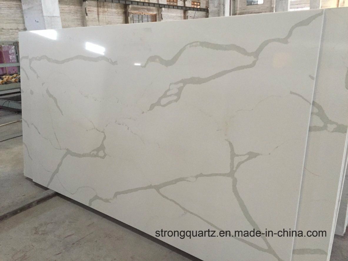 Calacatta Quartz Slab Quartz Stone Supplier From China Foshan