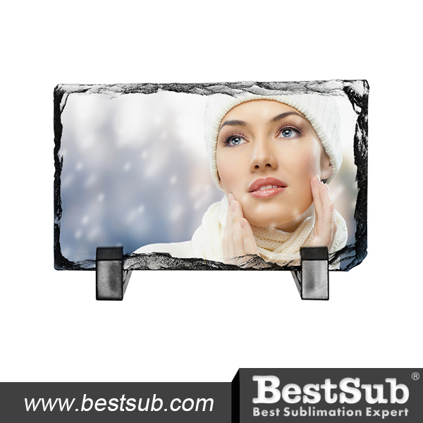Bestsub Rectangular Stone Photo Slate-Small (SBBH06)