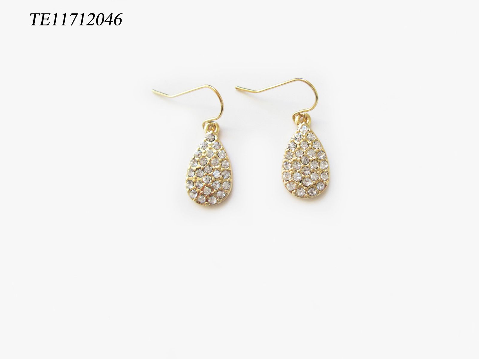 New Arrival Gold Plated Popular Earrings Teardrop Jewelry