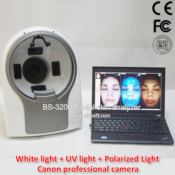 3D Facial Skin Analyzer Machine
