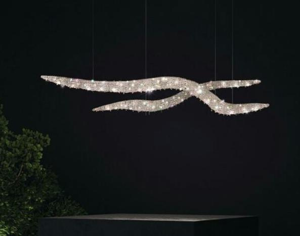 Crystal Hotel Lobby Chandelier Lamp (WHG-8199Z)