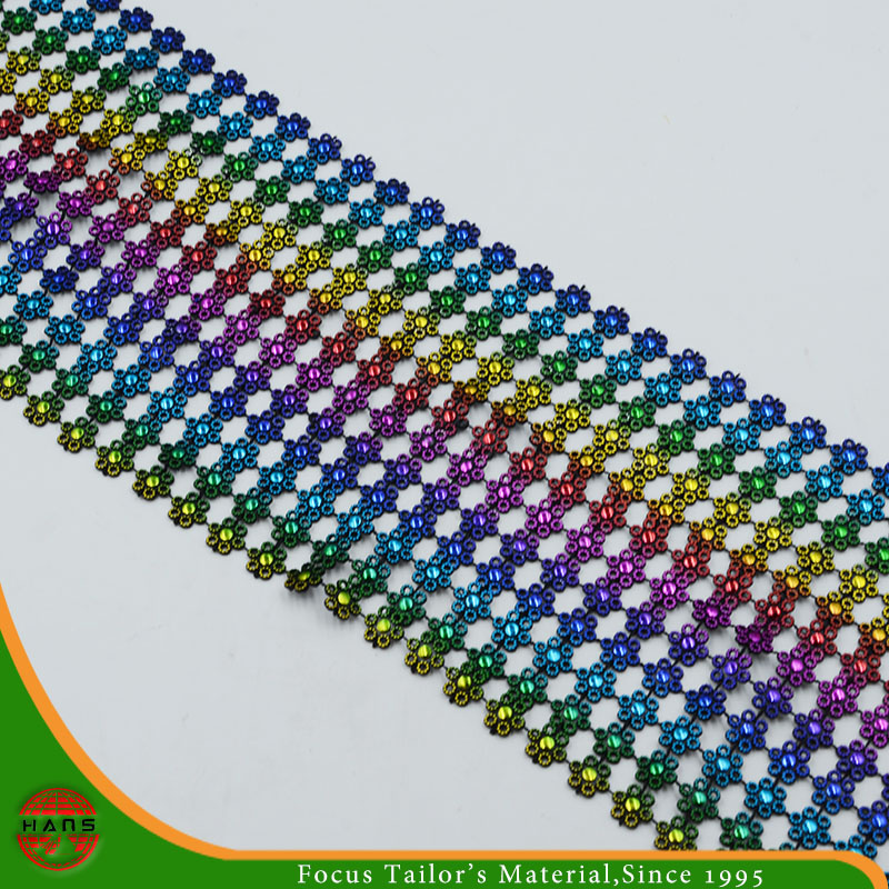 Rhinestone Mesh Trimming for Decoration (HASLE160033)