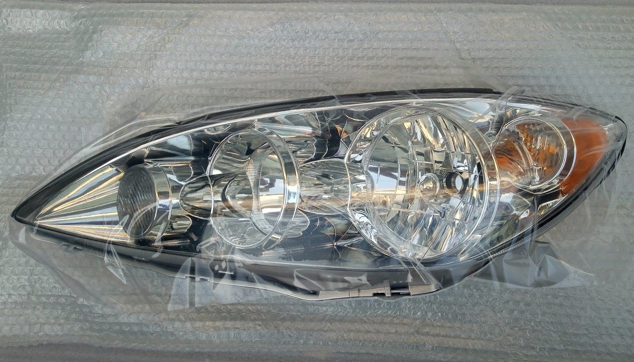 Crystal Chrome Headlights USA Model Left+Right Head Lamp USA 81170-Yc110 81130-Yc110 for 2003-2006 Toyota Camry Acv30 