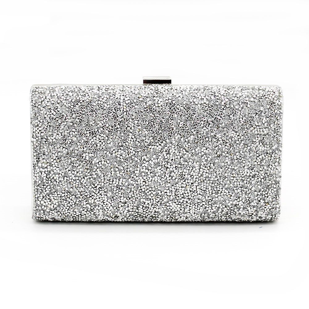 Guangzhou Wholesale Handbags Party Bag Sequin Box Lady Clutch Bag