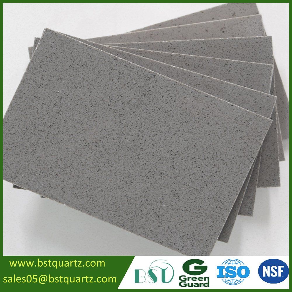 Crystal Grey Quartz Stone, Engineered Stone