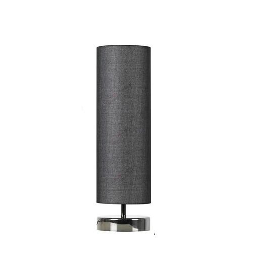 Metal Table Lamp with Fabric Shade (WHT-187)