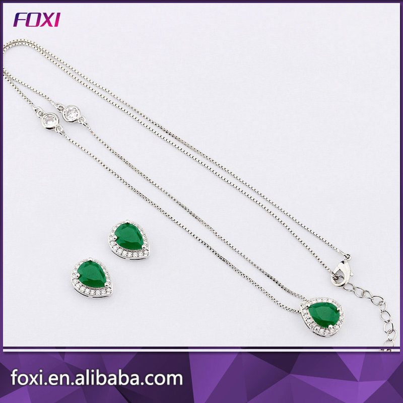 Foxi Wholesale Cheap Price Heart Shape Design Jewelry Sets