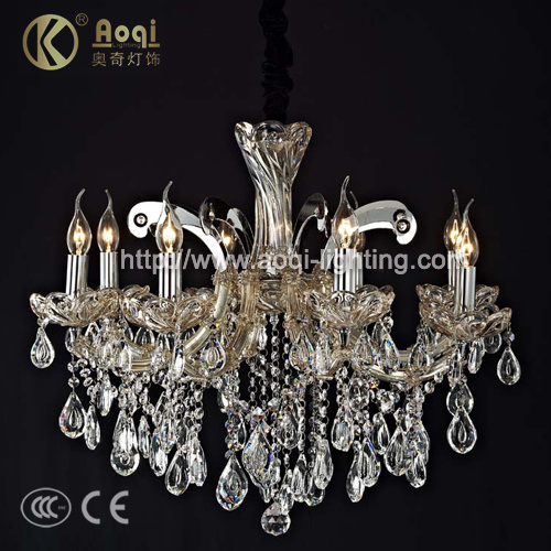 European Design Beautiful Crystal Chandelier Lamp (AQ50014-8)