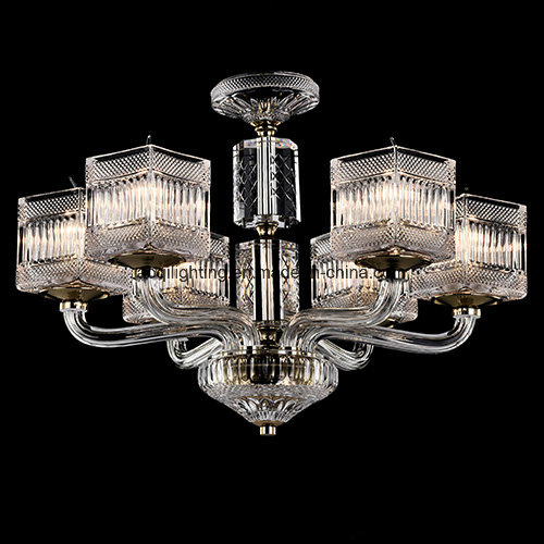 Simple and European Square Shade Pendant Light