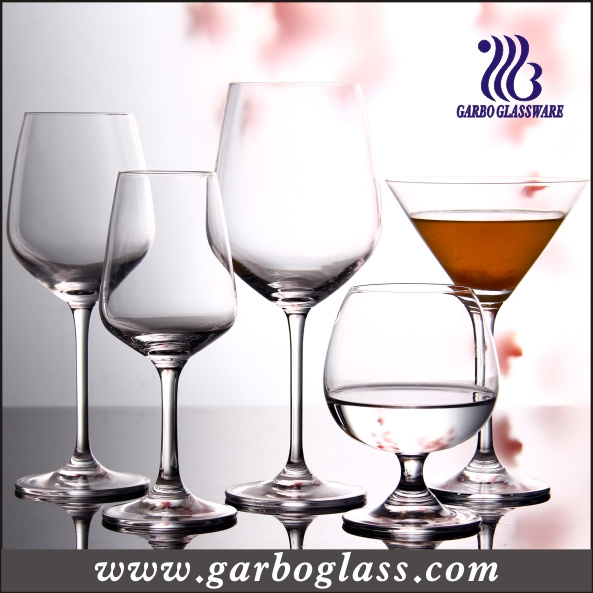 11oz High Quality Lead Free Wine Crystal Stemware (GB083111)