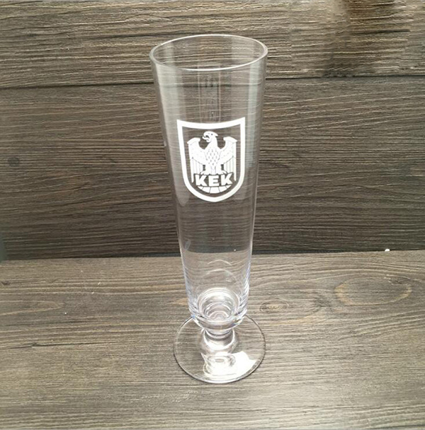 Hand Made Man Blow Beer Glass Bottle with Big Capacity