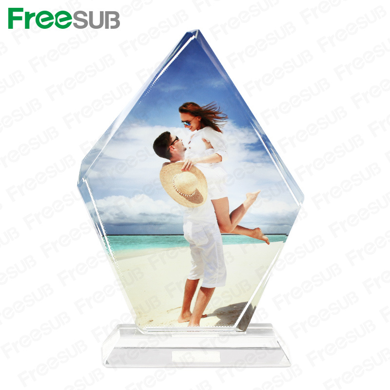Freesub Sublimation Photo Crystals Wedding Decoration Gifts (BSJ10B)