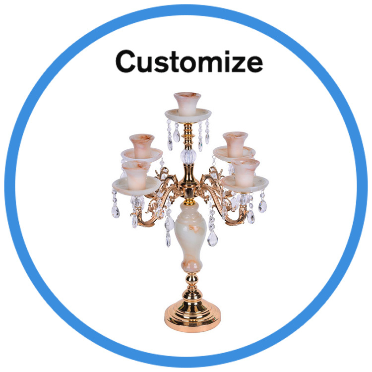 Artificial Flower Wedding Tall Glass Vases Centerpiece Decoration
