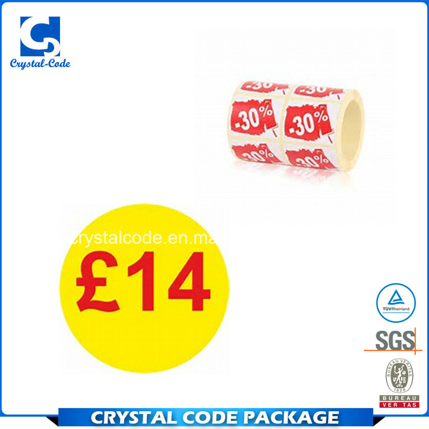 Wholesale Hot Sale Pre Printed Price Labels Stickers