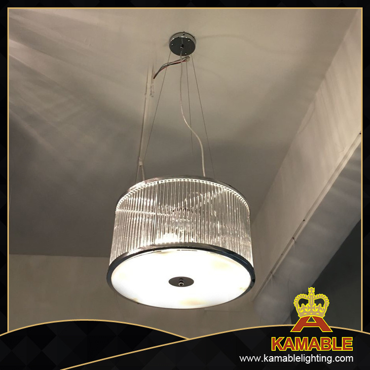 Modern Iron Framework Glass Pendant Lighting (8046-6)
