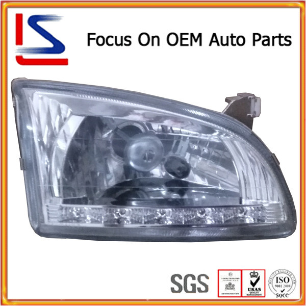 White Crystal LED Head Lamp for Starlet Ep 90'96