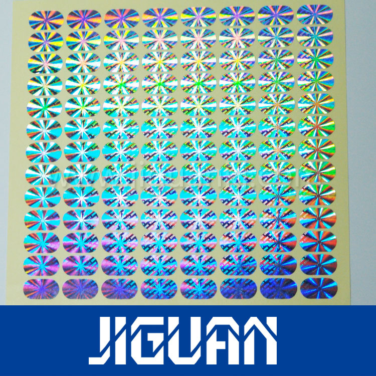 Pet Anti-Counterfeiting Security Hologram Label Sticker