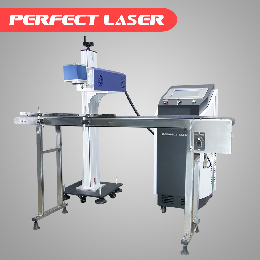 Galvo Plastic Seals Pet Bottles CO2 Laser Marking Machine