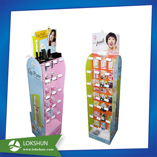 Factory Custom Made Corrugated Lip Gloss Display