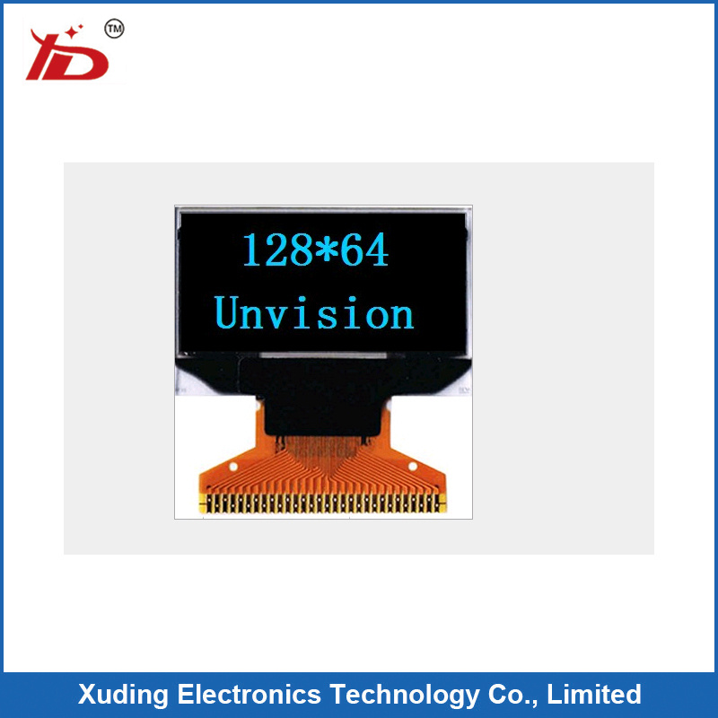 2.42 Inch OLED Display, 128*64 Pixels with Blue/White/Green/Yellow Display Color