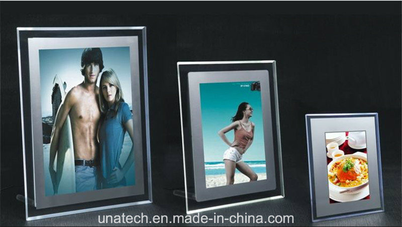 Crystal Media Ads Wall Mount Ultra Thin LED Display Advertising Light Box