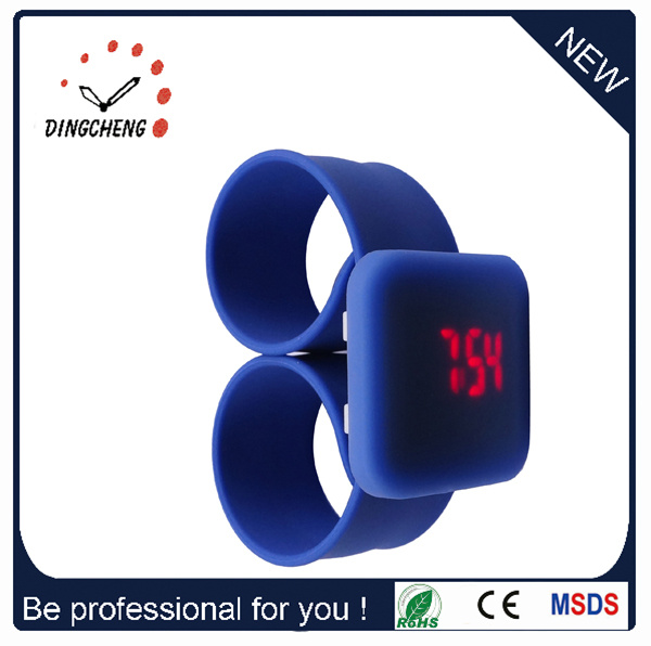Fashion Wristwatch Silicone Watches LED Slap Wrist Watch (DC-944)