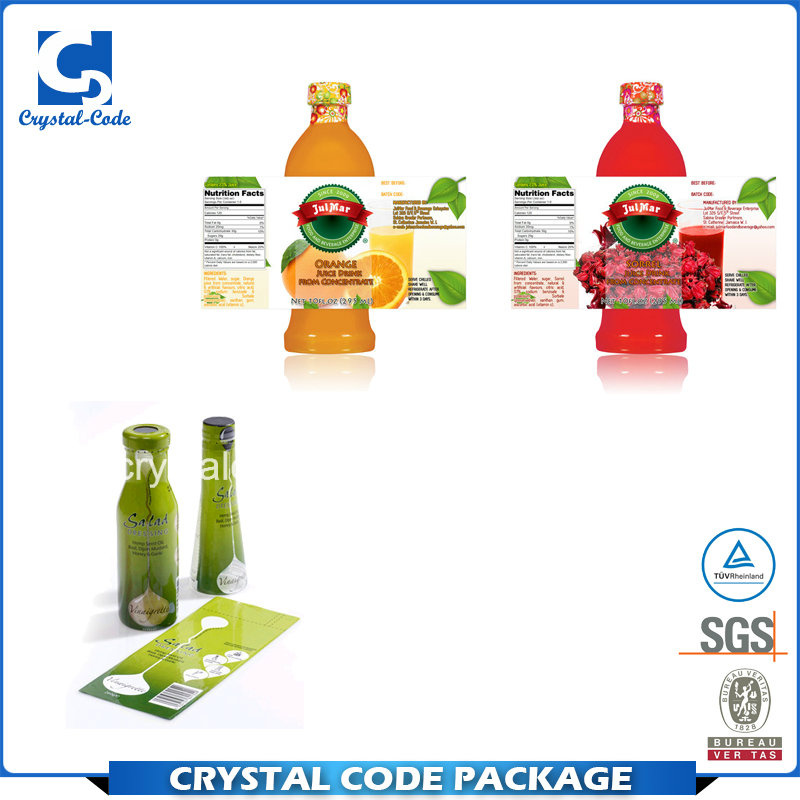 Printing and Packaging Material Custom Shrink Wrap Stickers Labels